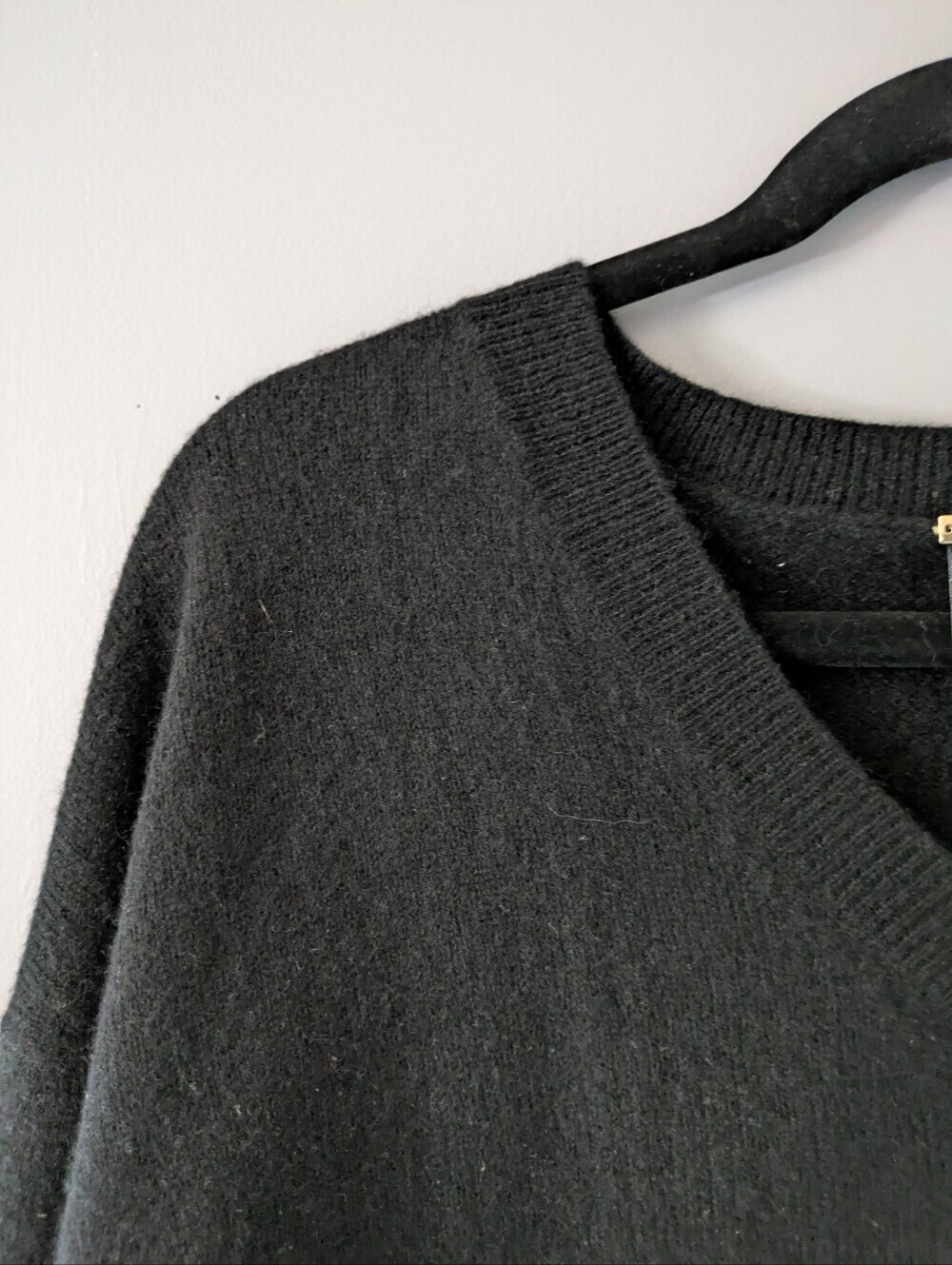 Magaschoni Cashmere Sweater Black L - Picture 3 of 8